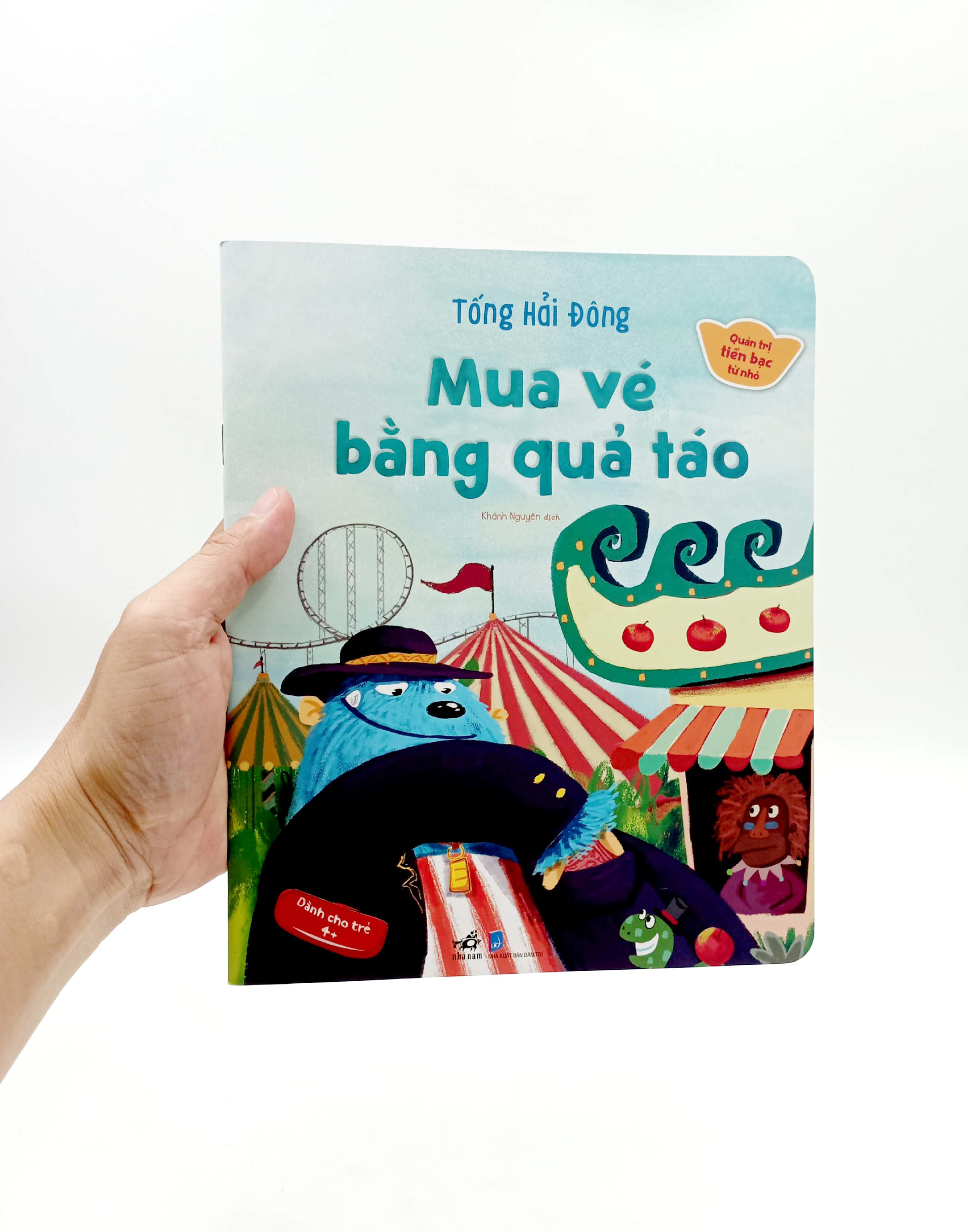 quản trị tiền bạc từ nhỏ - mua vé bằng quả táo