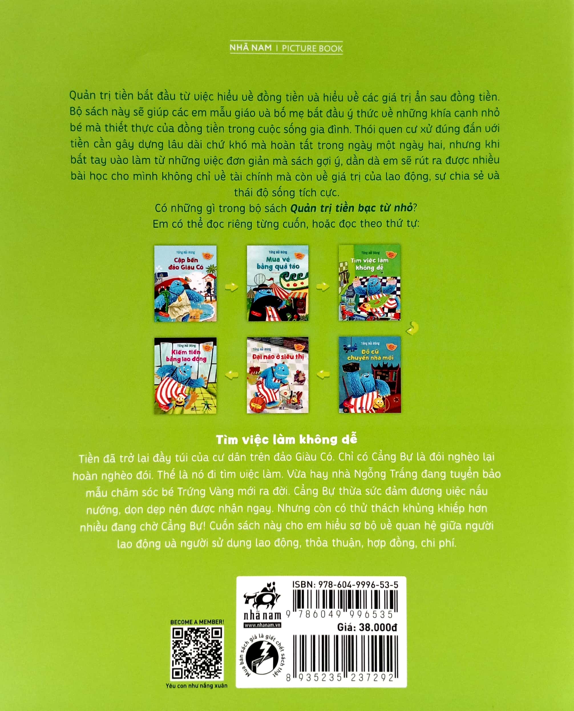 quản trị tiền bạc từ nhỏ - tìm việc làm không dễ
