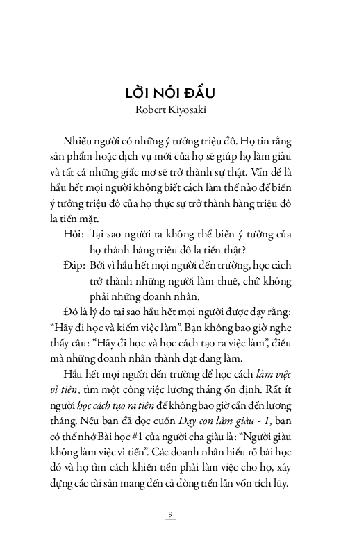 quan trọng hơn tiền bạc... chính là đội nhóm của doanh nhân
