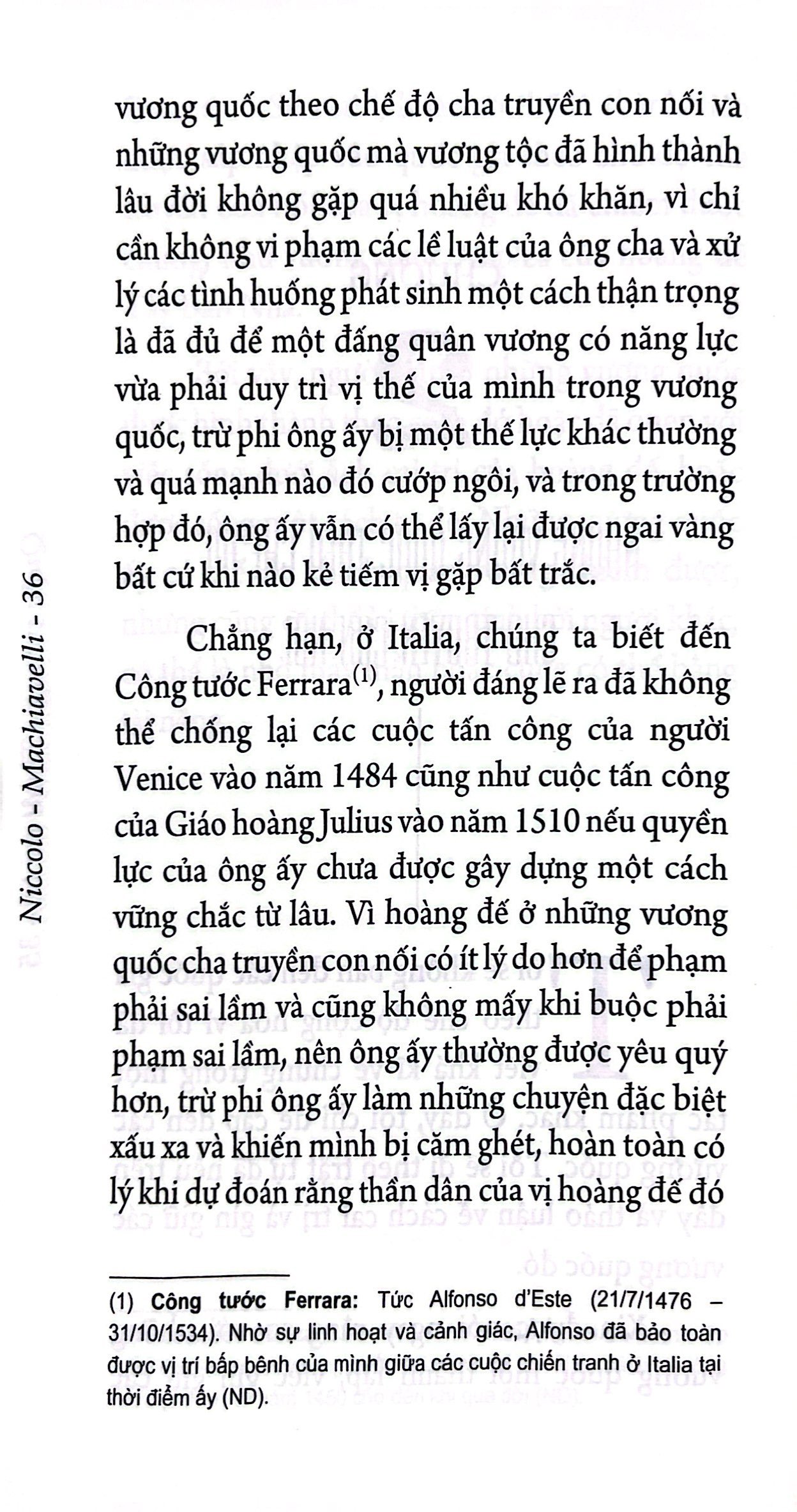 quân vương - thuật cai trị