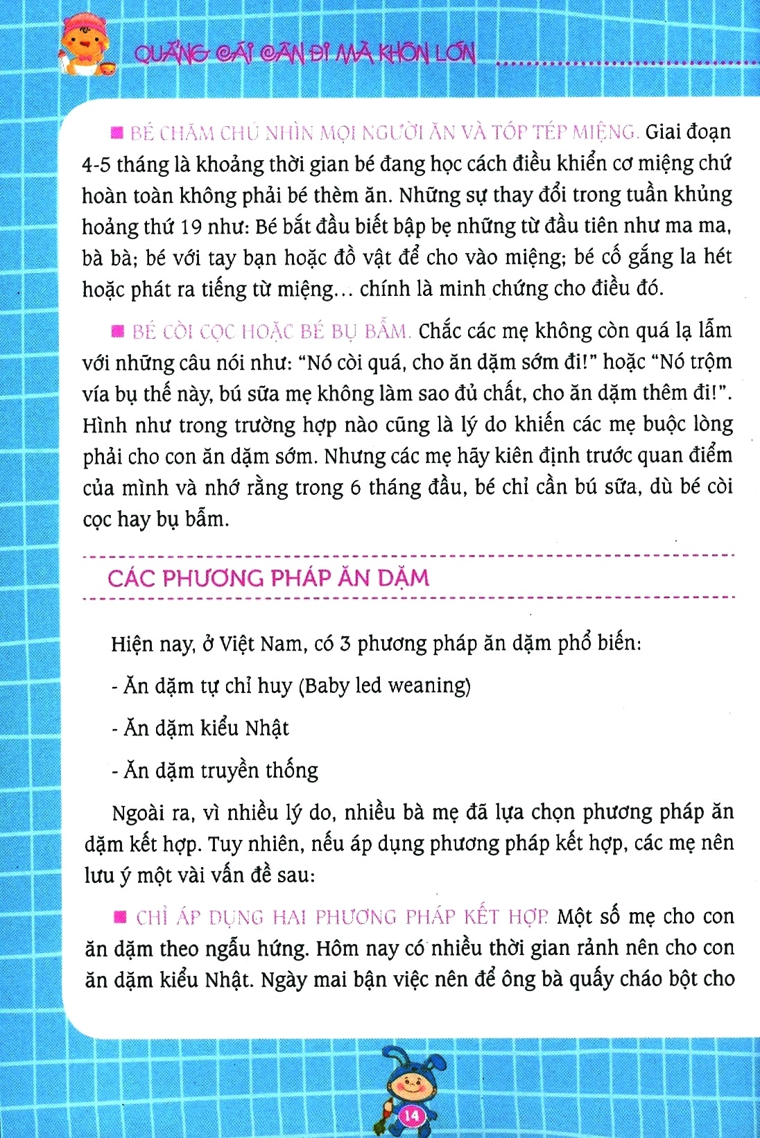 quẳng cái cân đi mà khôn lớn - cẩm nang ăn dặm bé tự chỉ huy của mẹ việt