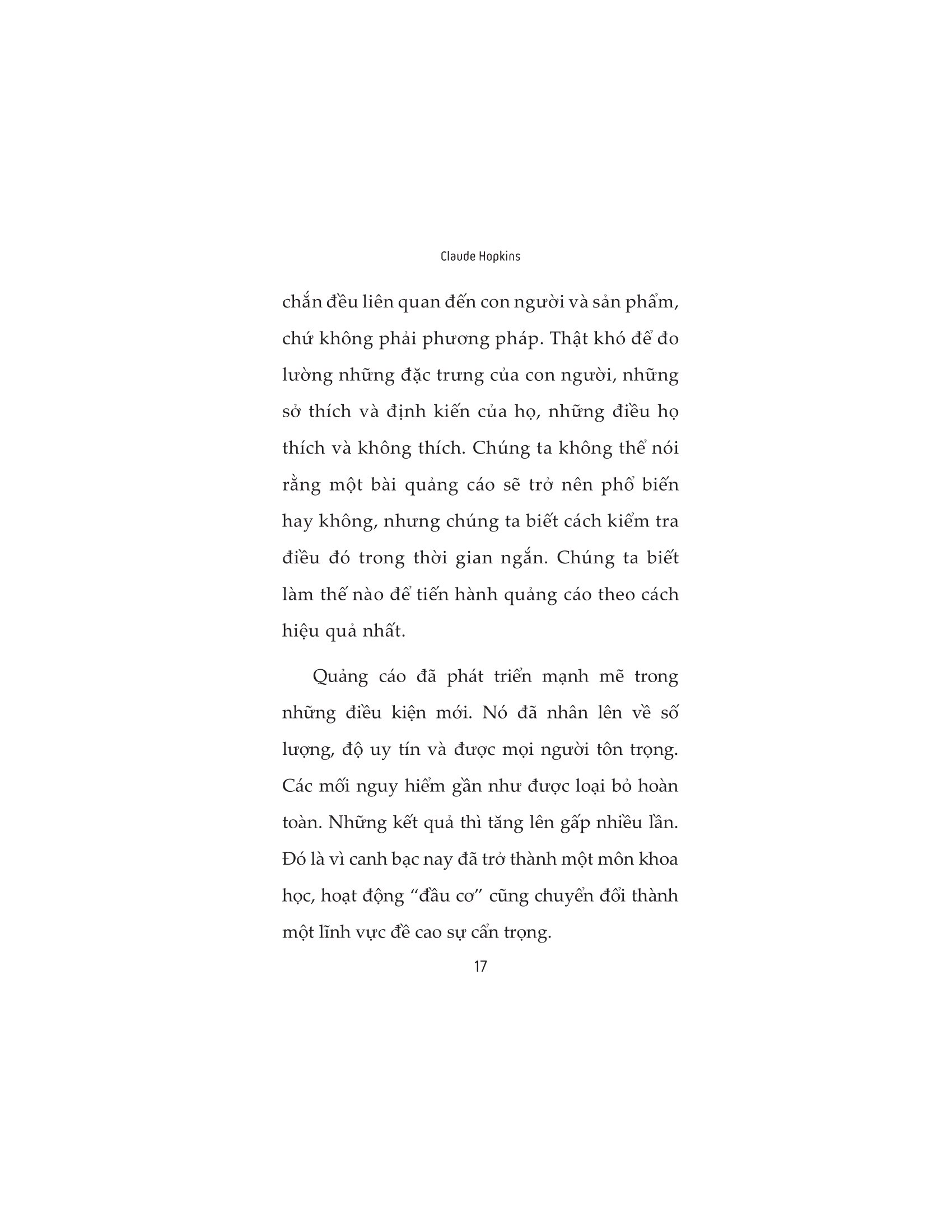 quảng cáo kiếm tiền chứ không đốt tiền