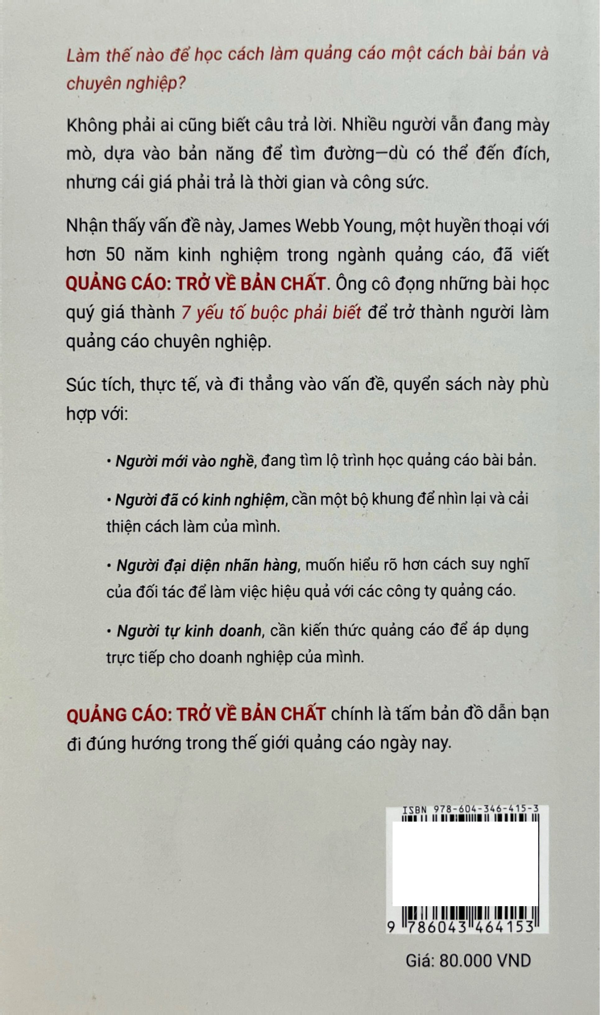 Quang Cao - Tro Ve Ban Chat - 7 Yeu To Buoc Phai Biet De Tro Thanh Nguoi Lam Quang Cao Chuyen Nghiep