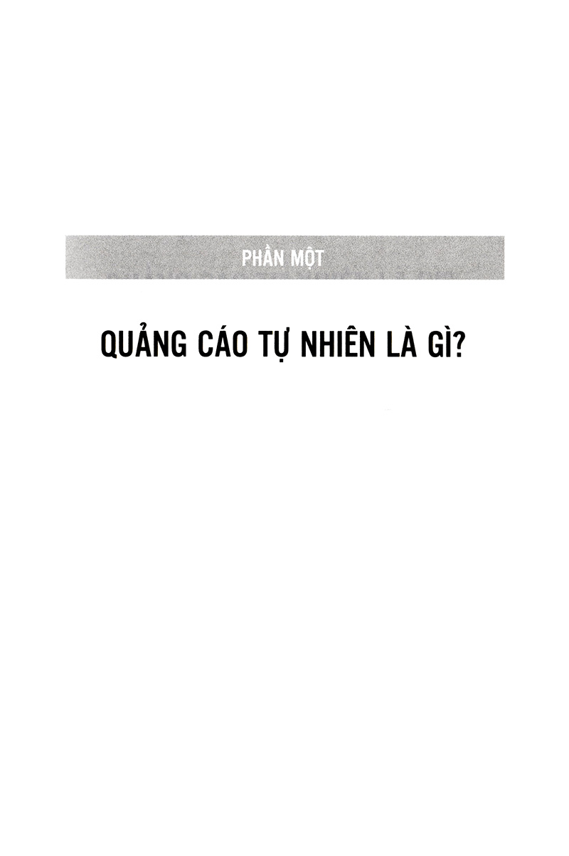 quảng cáo tự nhiên