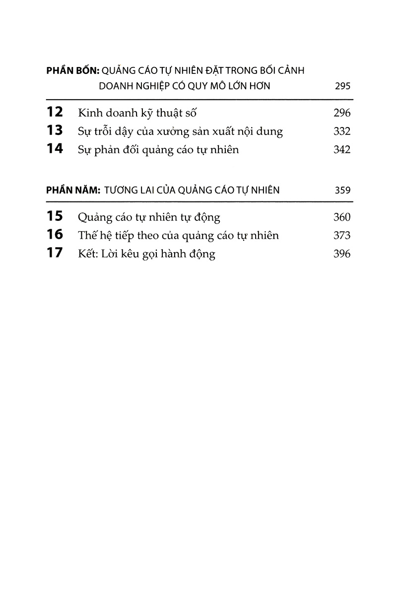 quảng cáo tự nhiên