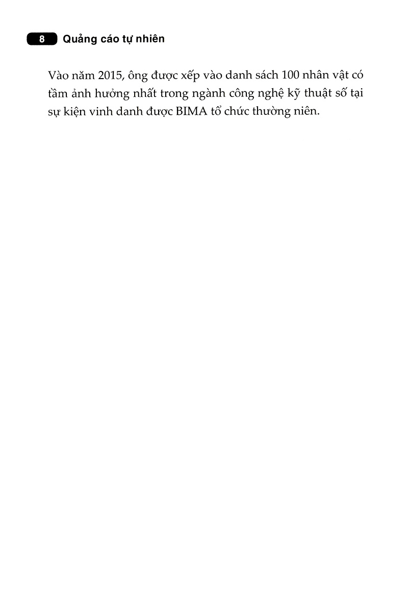 quảng cáo tự nhiên