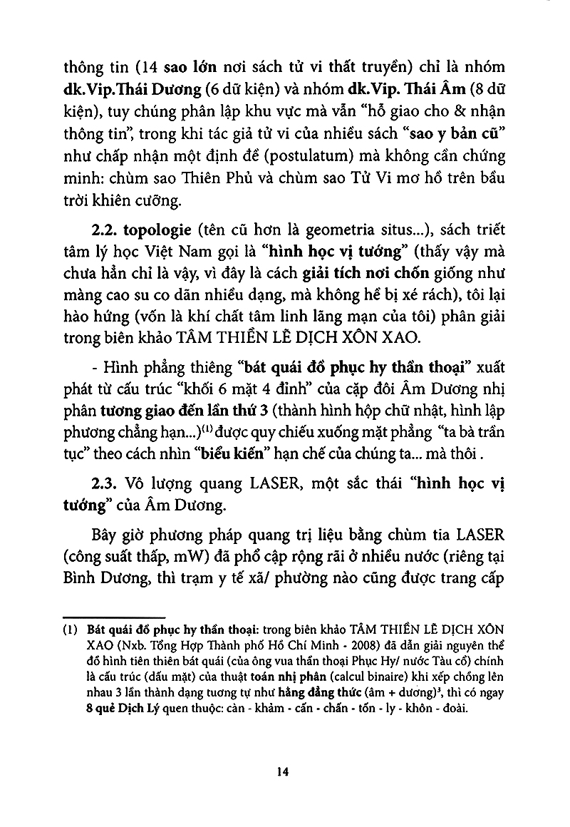 quang châm & nhu châm (nghiệm sinh lâm sàng)