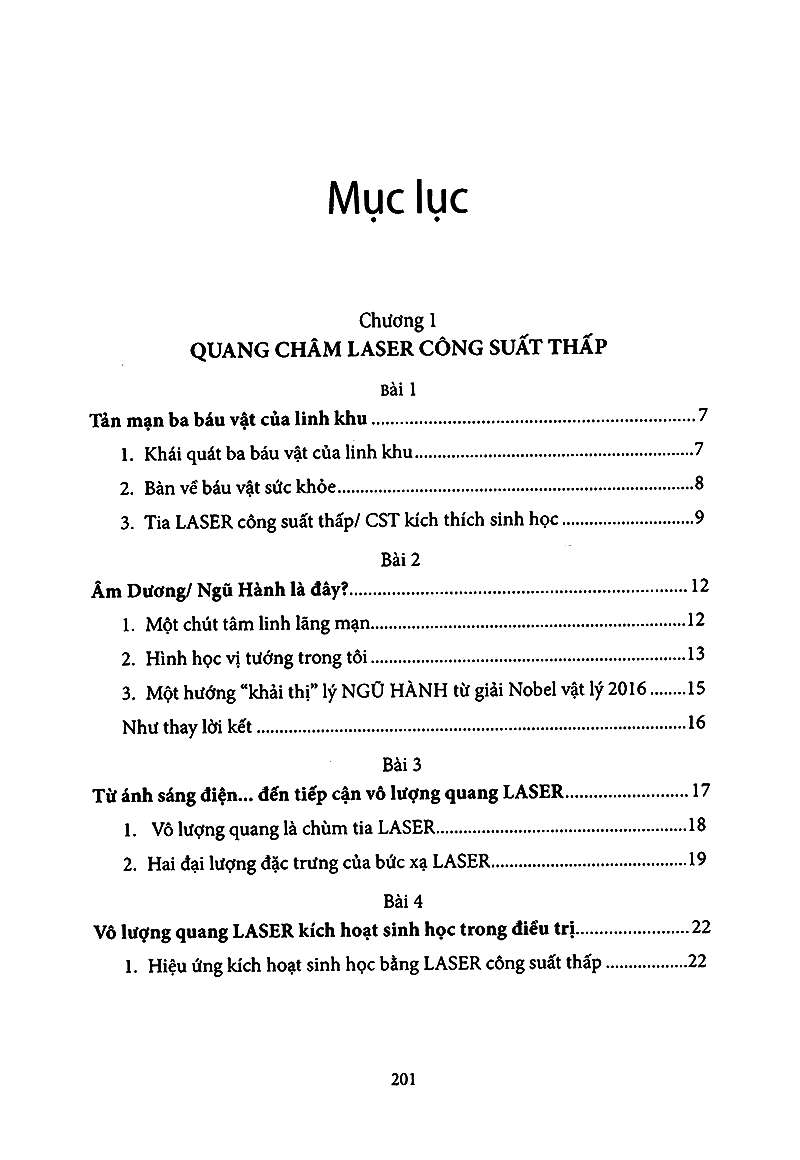 quang châm & nhu châm (nghiệm sinh lâm sàng)