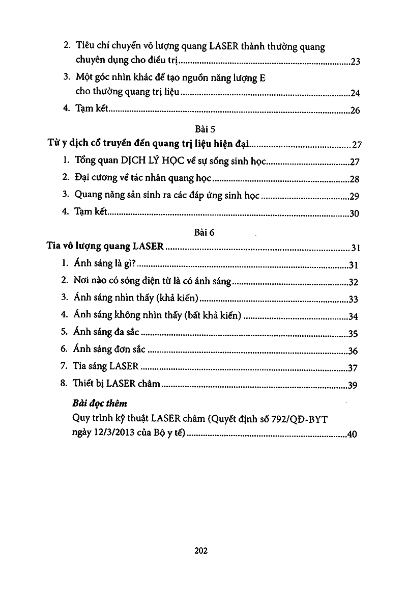 quang châm & nhu châm (nghiệm sinh lâm sàng)