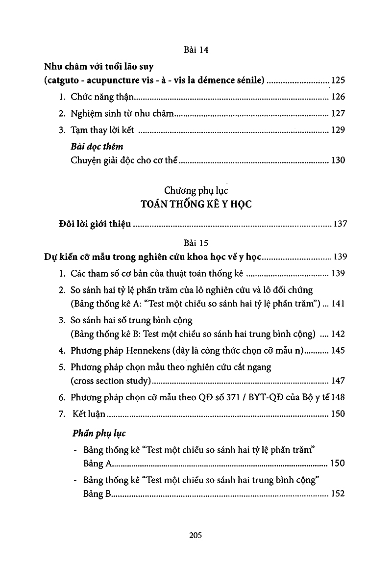 quang châm & nhu châm (nghiệm sinh lâm sàng)