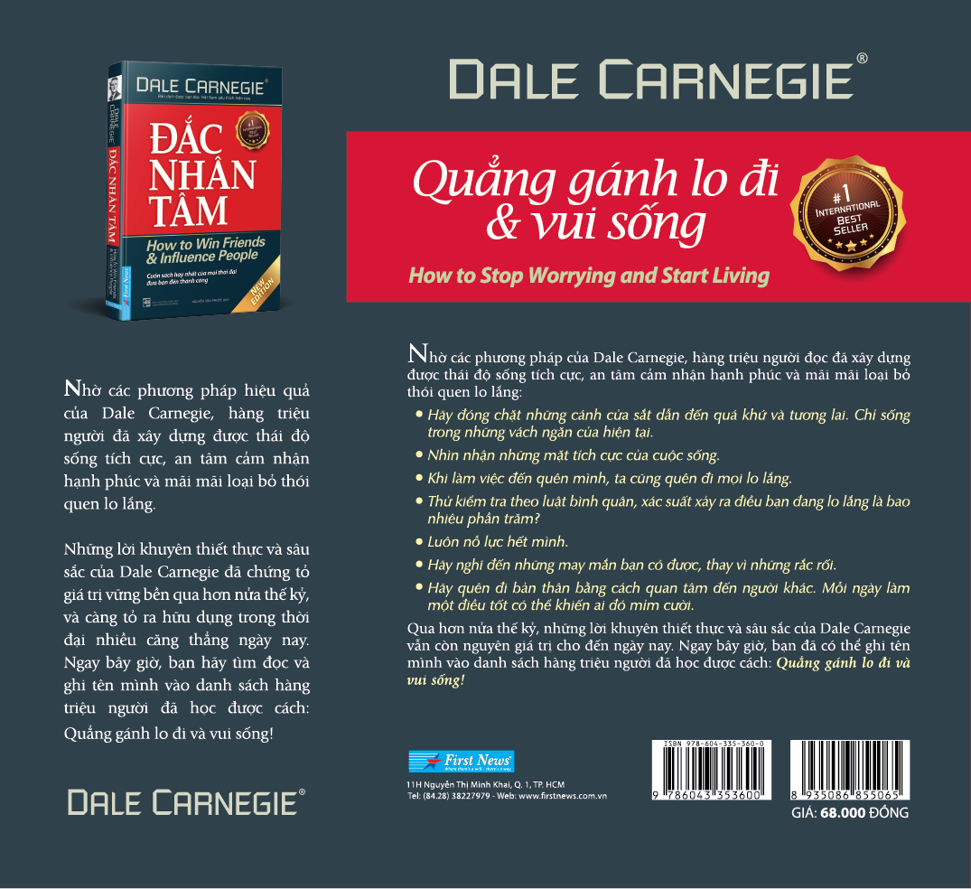 quẳng gánh lo đi và vui sống (khổ nhỏ) (tái bản 2021)