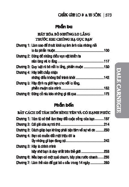 quẳng gánh lo đi và vui sống - những bí quyết để sống vui vẻ và hạnh phúc - bản bỏ túi