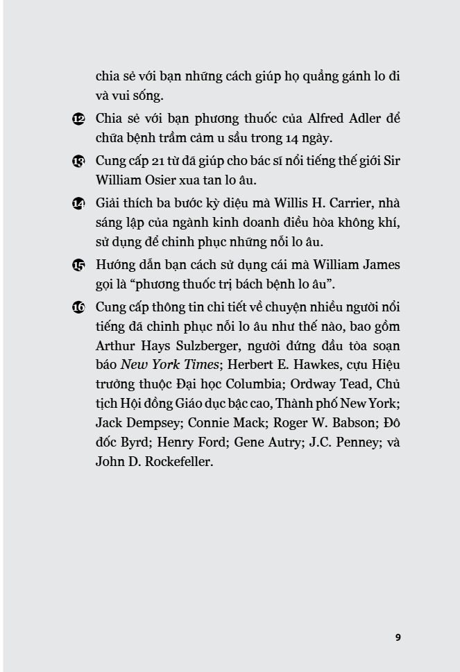 quẳng gánh lo đi và vui sống - những phương pháp đã được thời gian chứng thực giúp bạn đánh tan sự lo âu