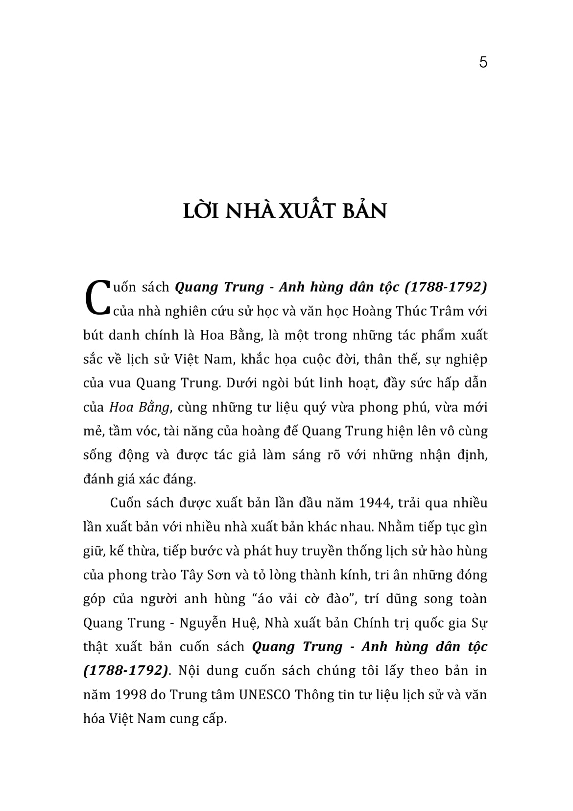 quang trung - anh hùng dân tộc (1788 - 1792)