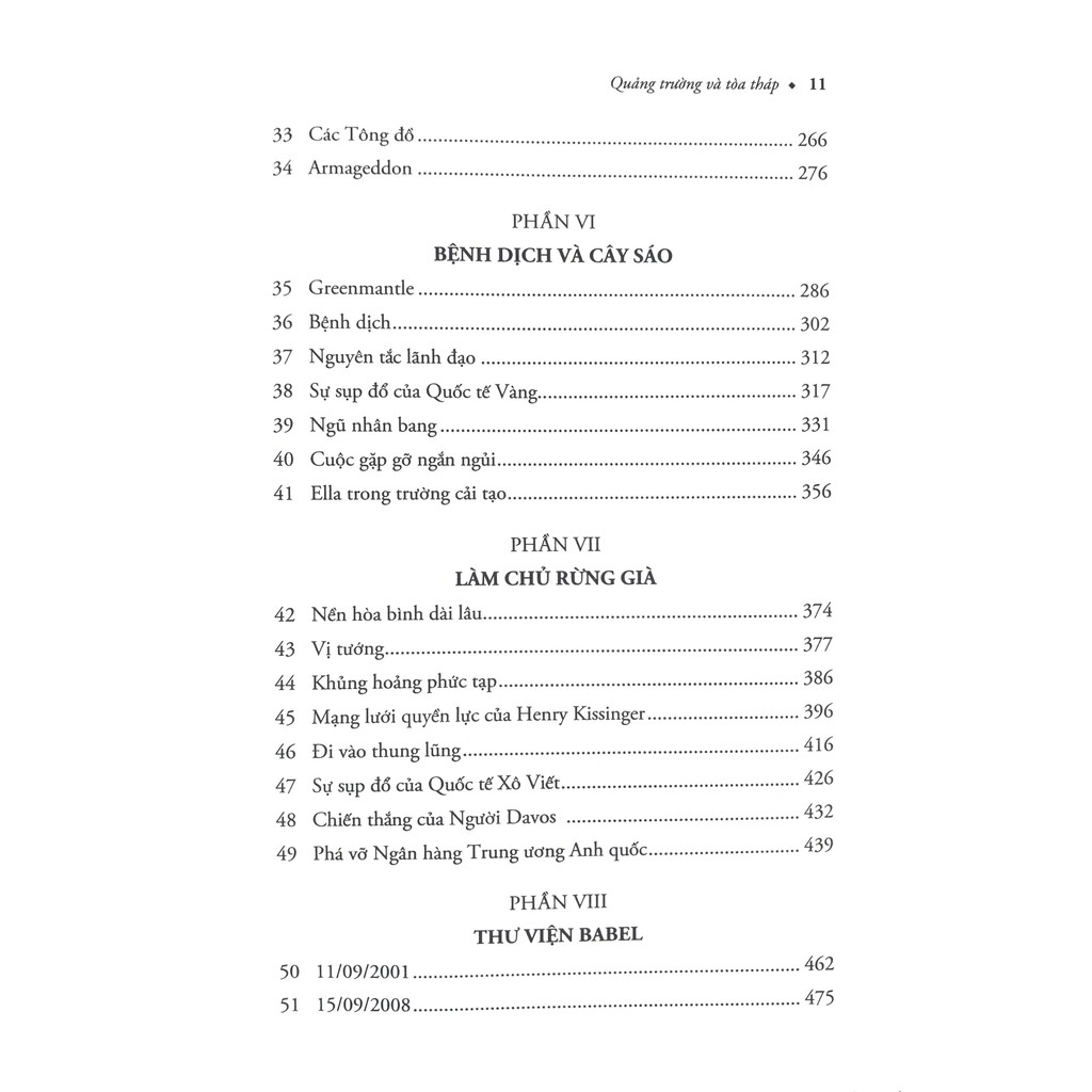 quảng trường và tòa tháp