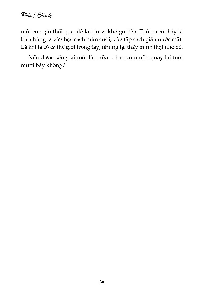 Quay Lai Tuoi 17 De Cuu Roi Chinh Minh