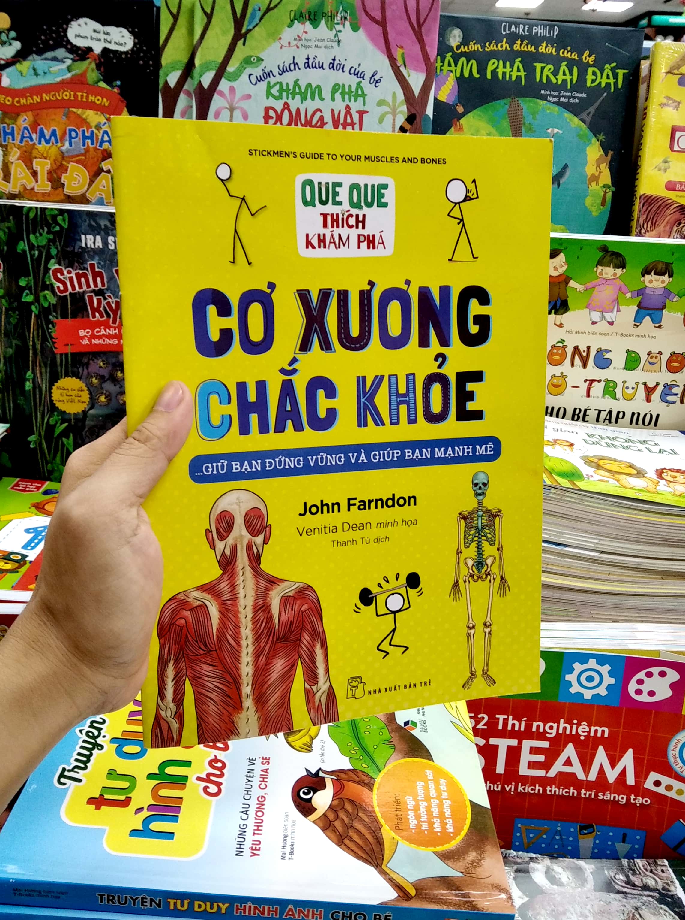 que que thích khám phá: cơ xương chắc khỏe - giữ bạn đứng vững và giúp bạn mạnh mẽ