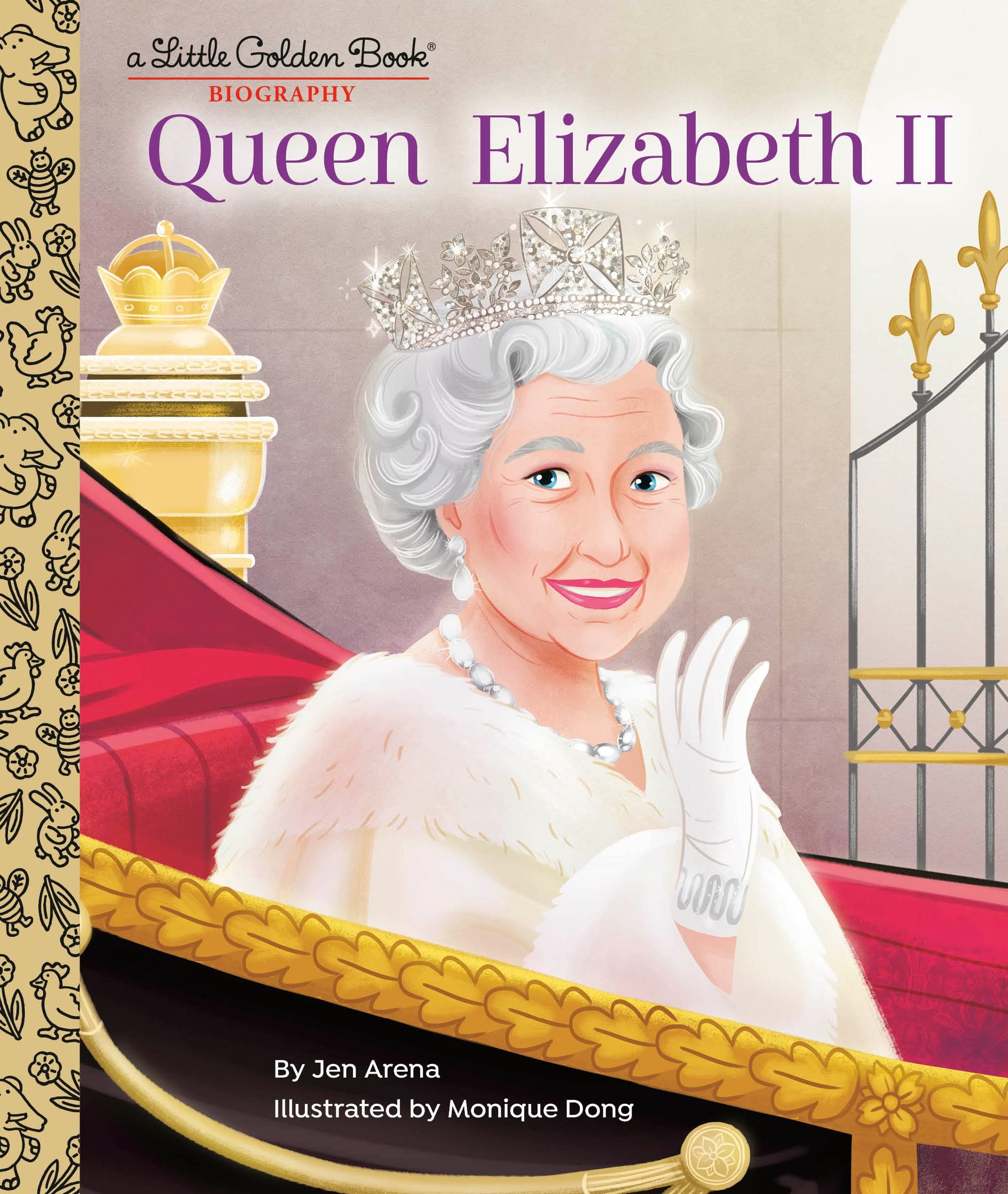 queen elizabeth ii: a little golden book biography