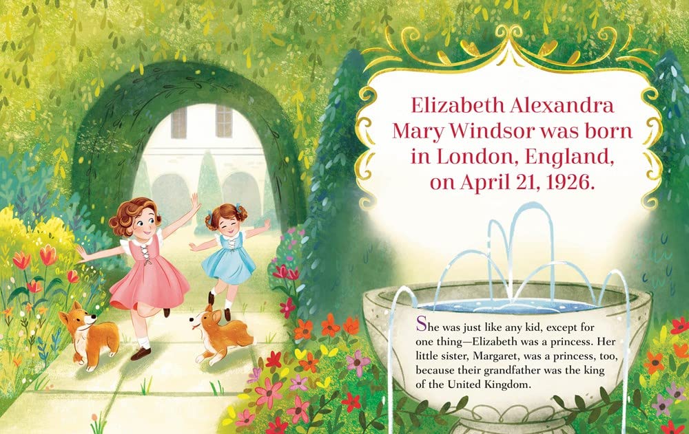 queen elizabeth ii: a little golden book biography