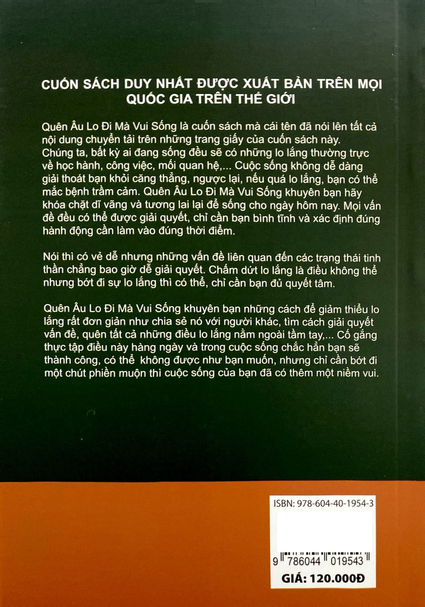 quên âu lo đi mà vui sống