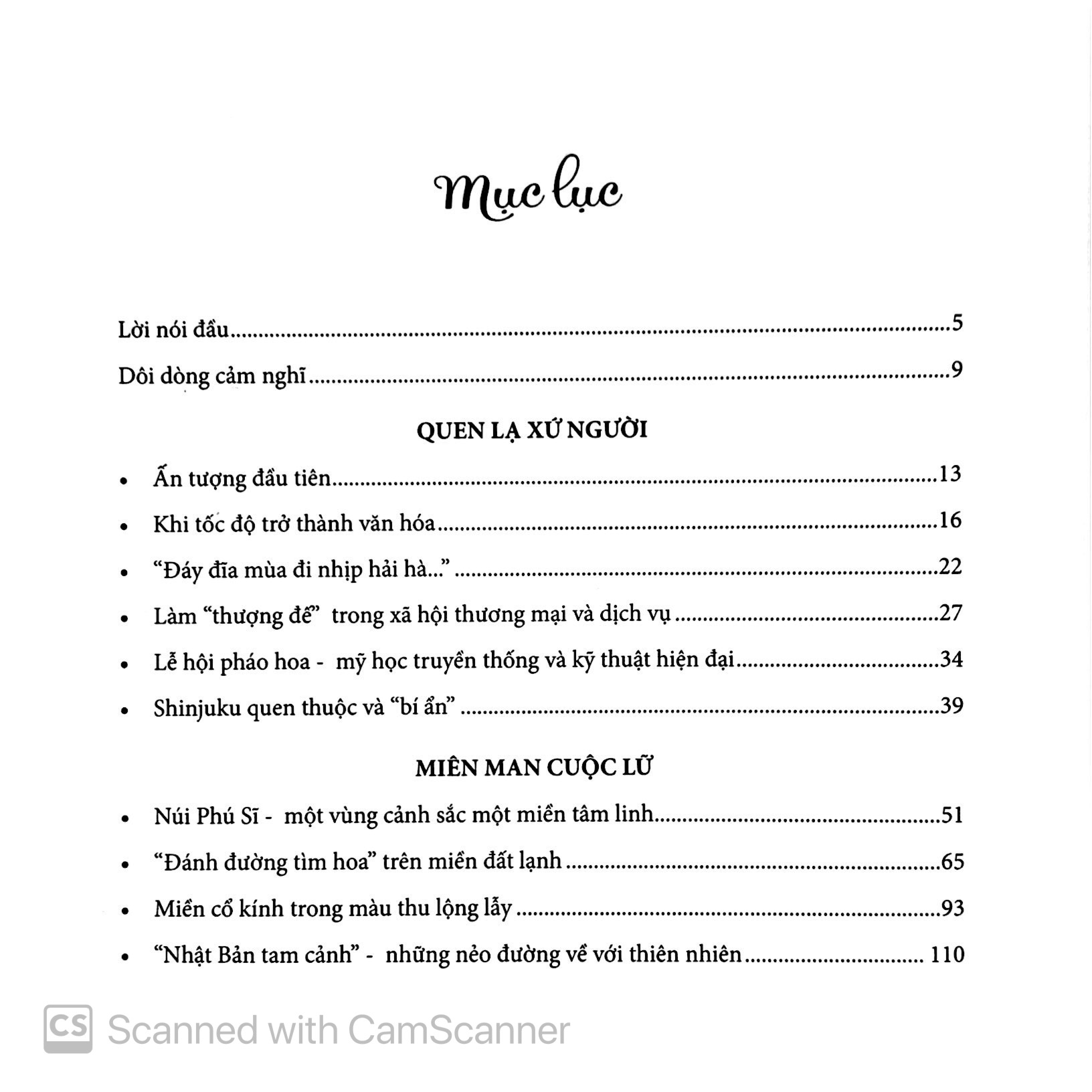 quen lạ xứ người - du ký nhật bản