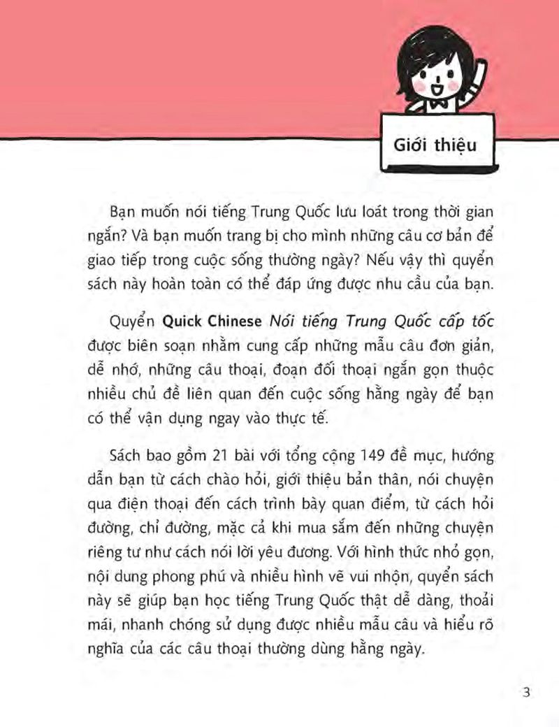 quick chinese - nói tiếng trung quốc cấp tốc (tái bản 2018)