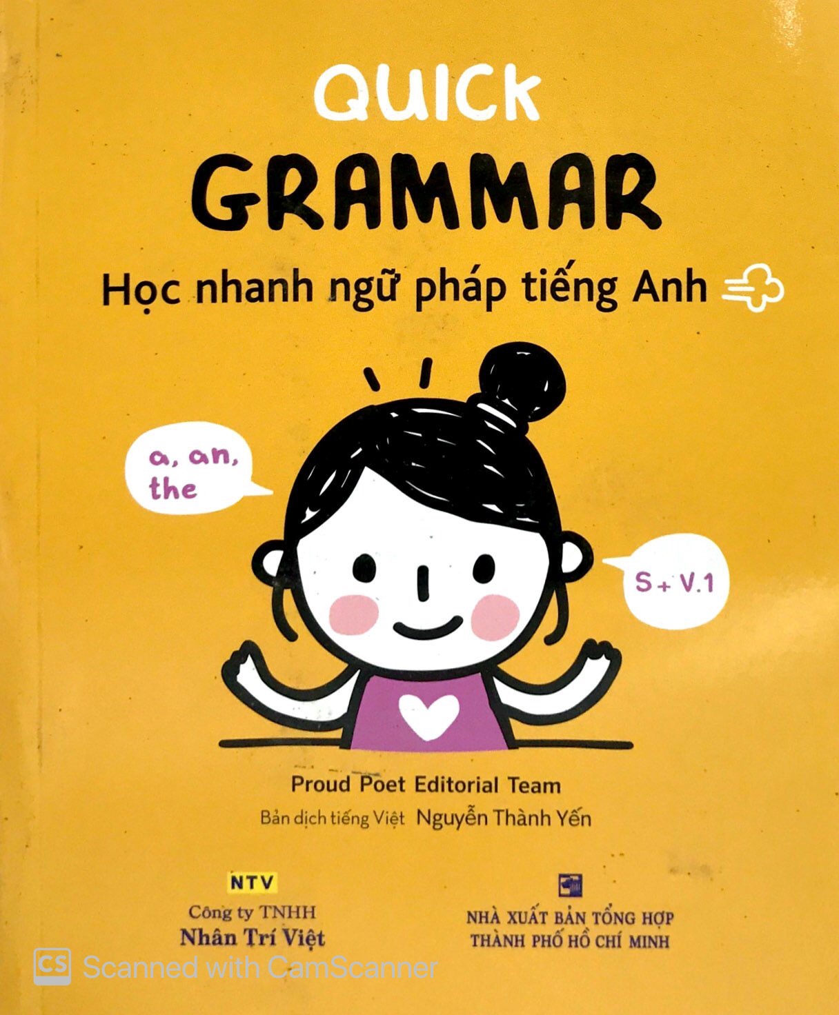 quick grammar - học nhanh ngữ pháp tiếng anh (cd) (tái bản 2018)