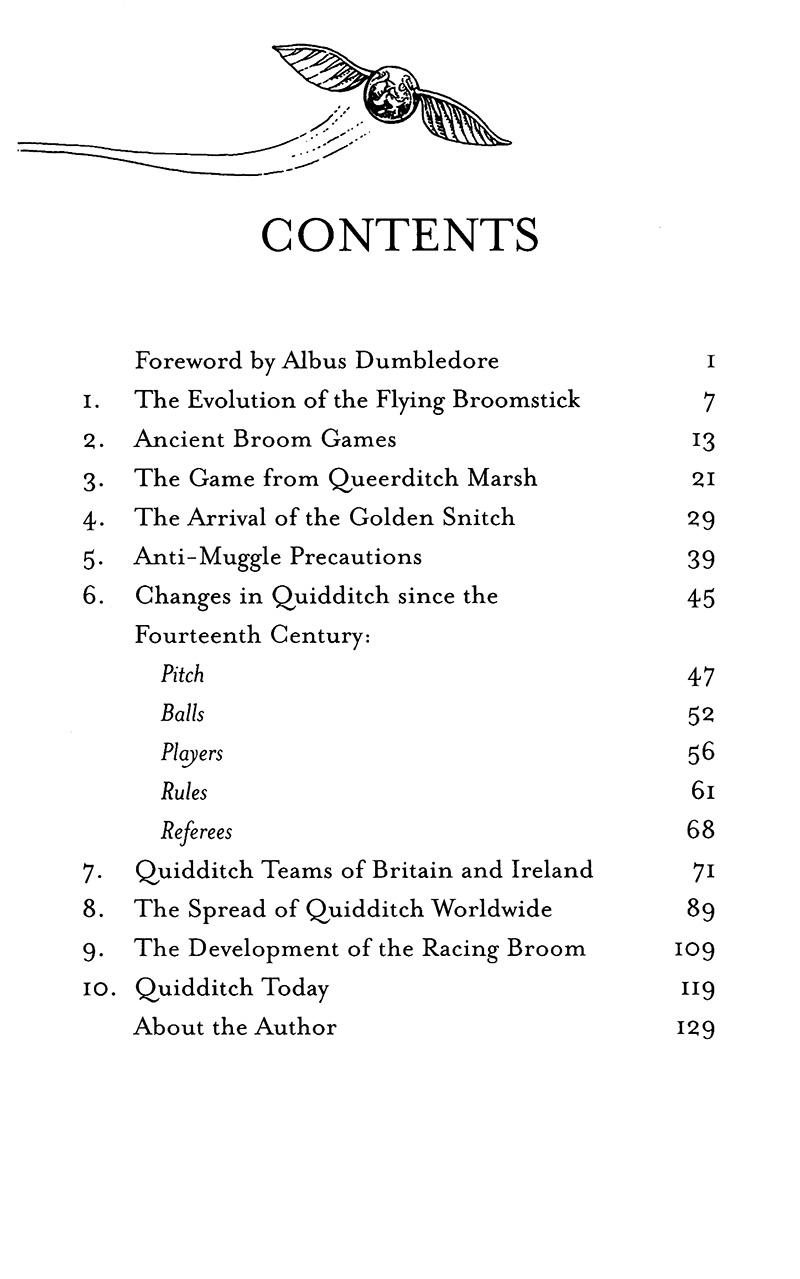 quidditch qua các thời đại - harry potter ngoại truyện