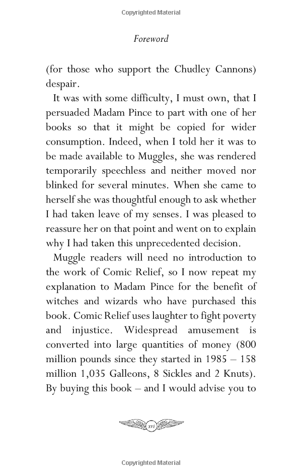 quidditch through the ages-paperback