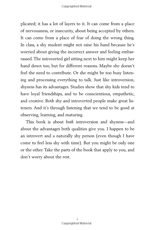 quiet power: the secret strengths of introverted kids