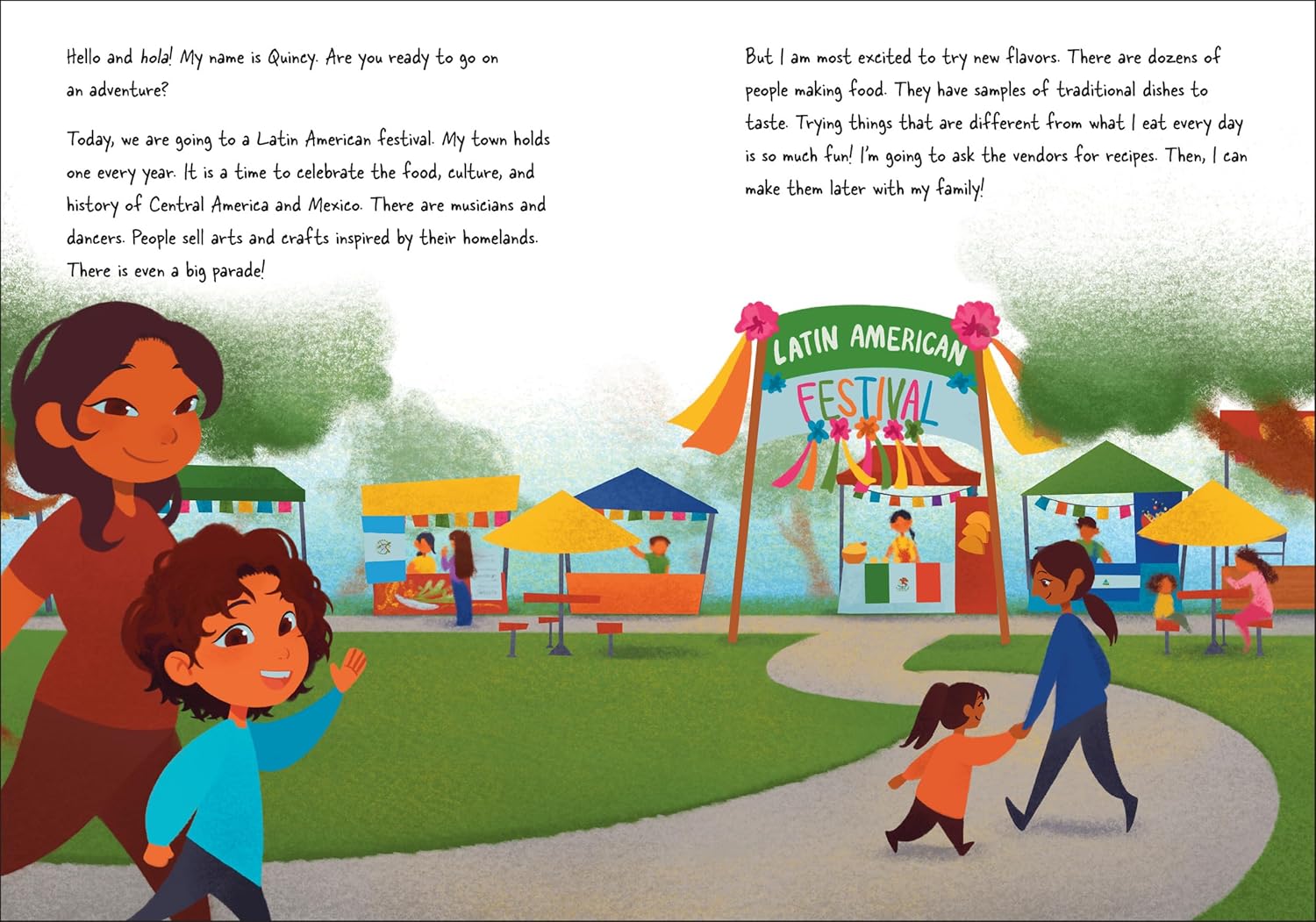 Quincy Goes To The Latin American Festival