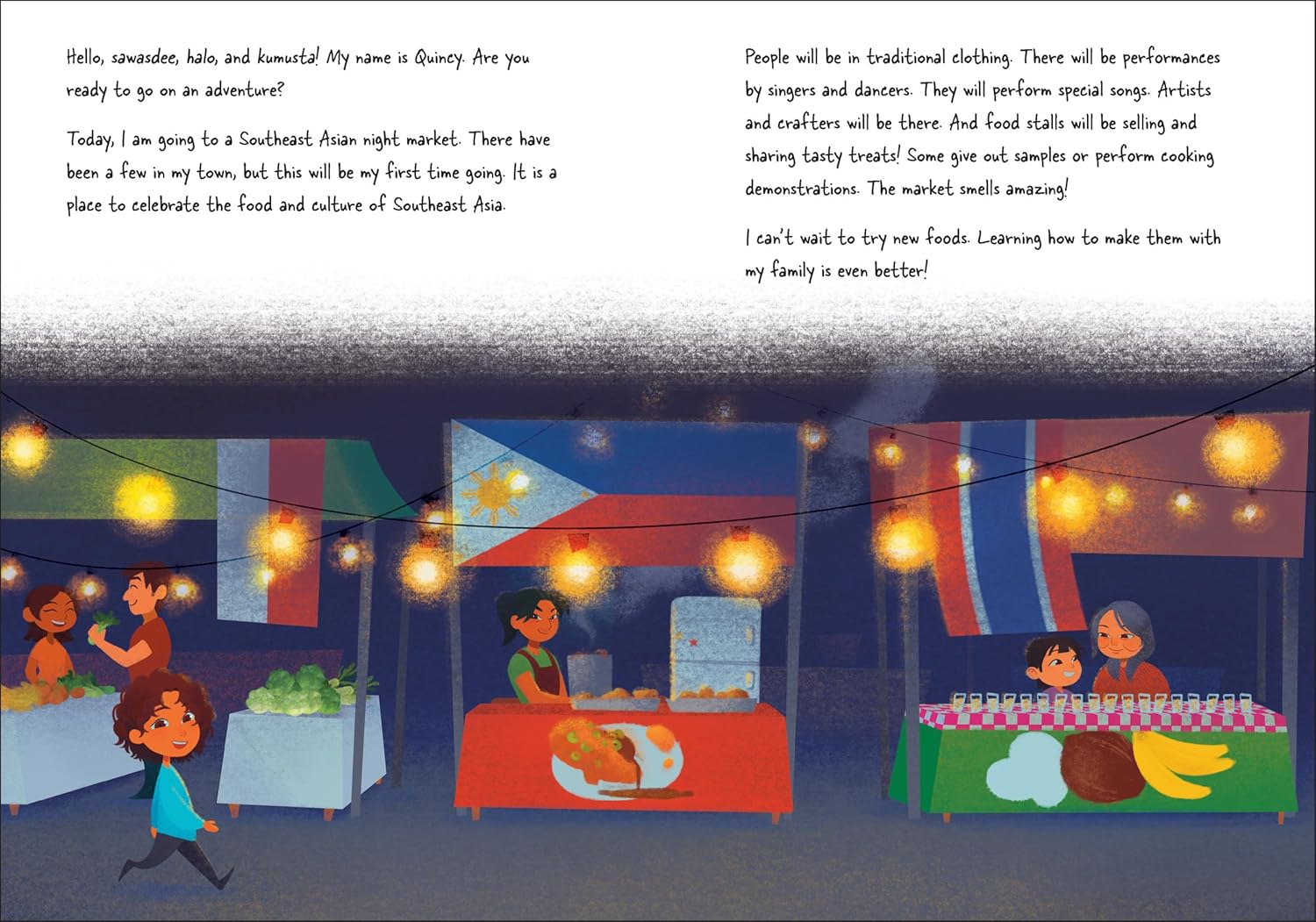 Quincy Goes To The Southeast Asian Night Market