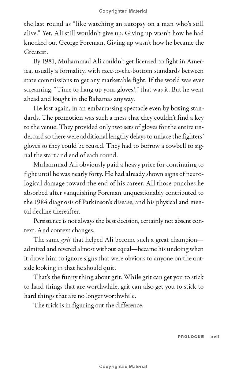 quit: the power of knowing when to walk away