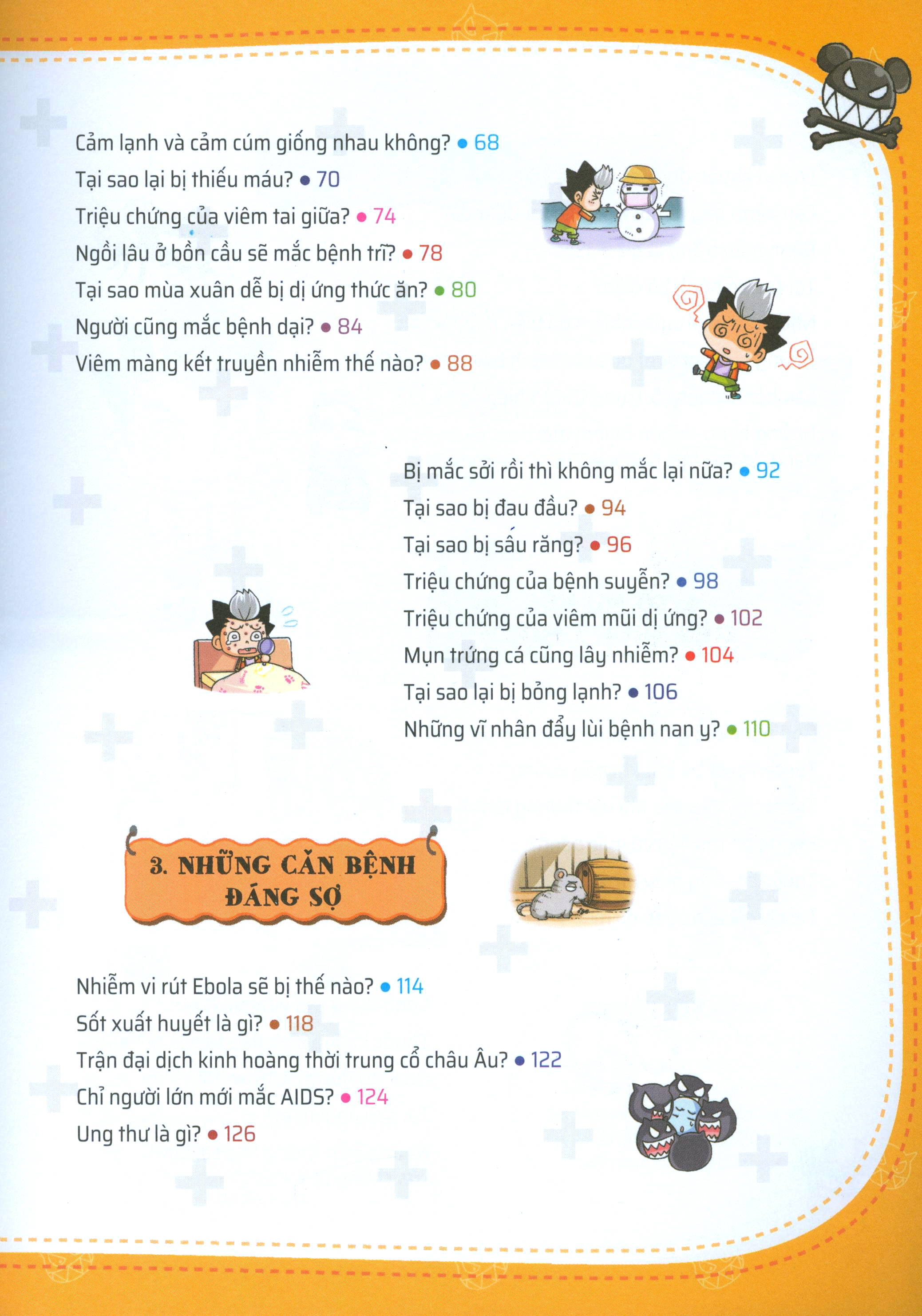 quiz! khoa học kì thú - bệnh tật vi khuẩn (tái bản 2024)