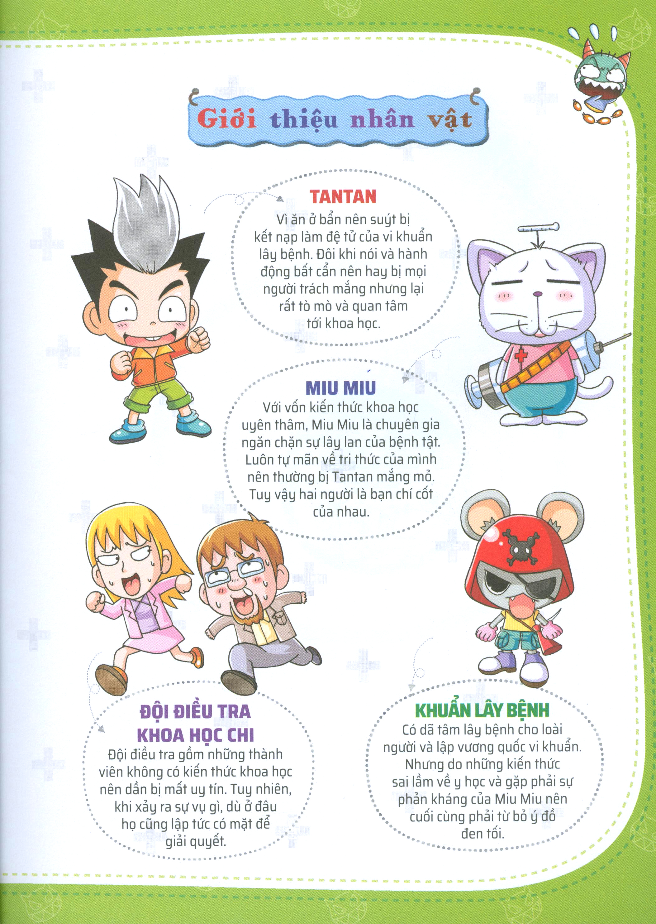 quiz! khoa học kì thú - bệnh tật vi khuẩn (tái bản 2024)