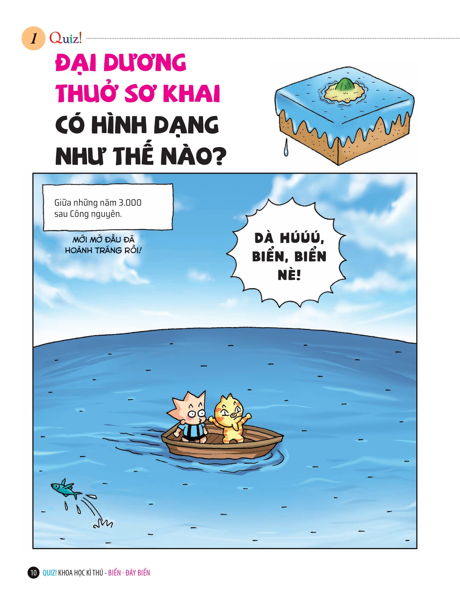 quiz! khoa học kì thú - biển - đáy biển (tái bản 2024)