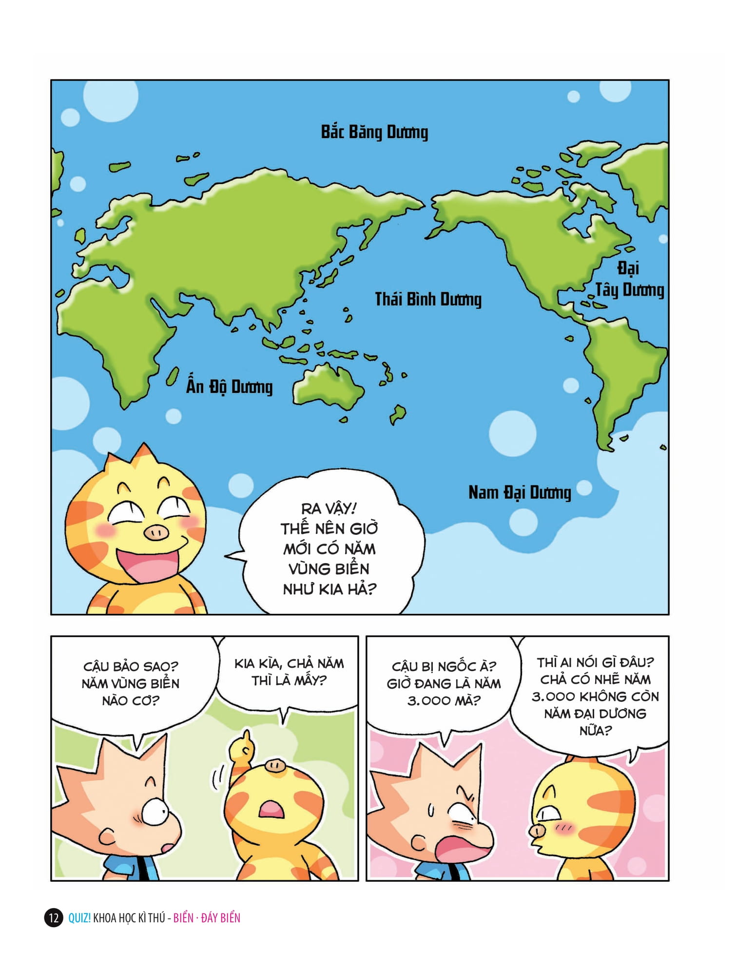 quiz! khoa học kì thú - biển - đáy biển (tái bản 2024)