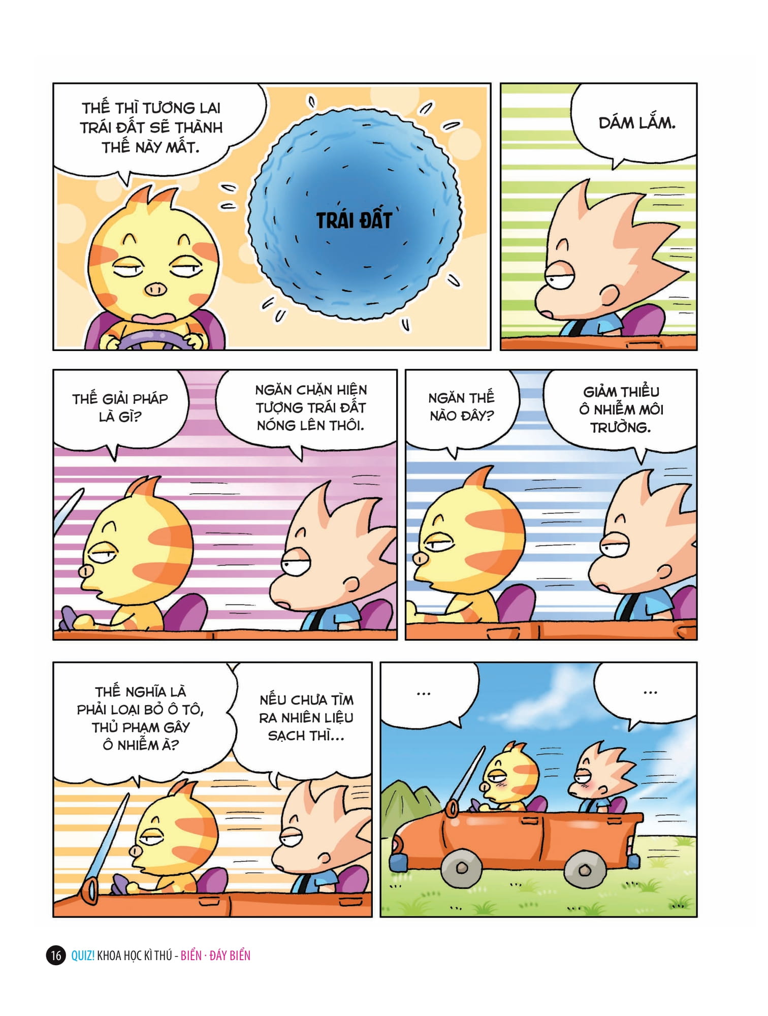 quiz! khoa học kì thú - biển - đáy biển (tái bản 2024)