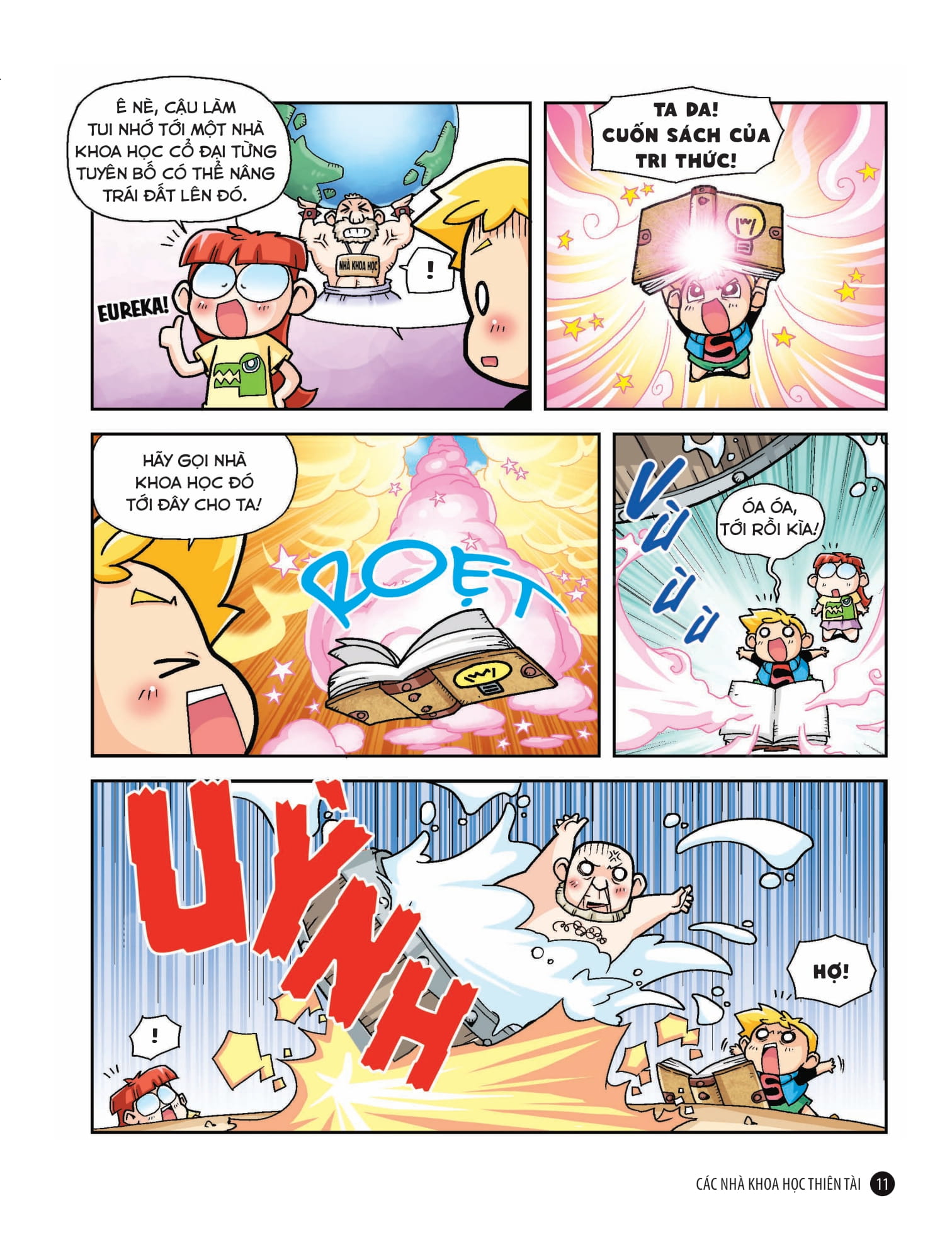 quiz! khoa học kì thú - các nhà khoa học thiên tài