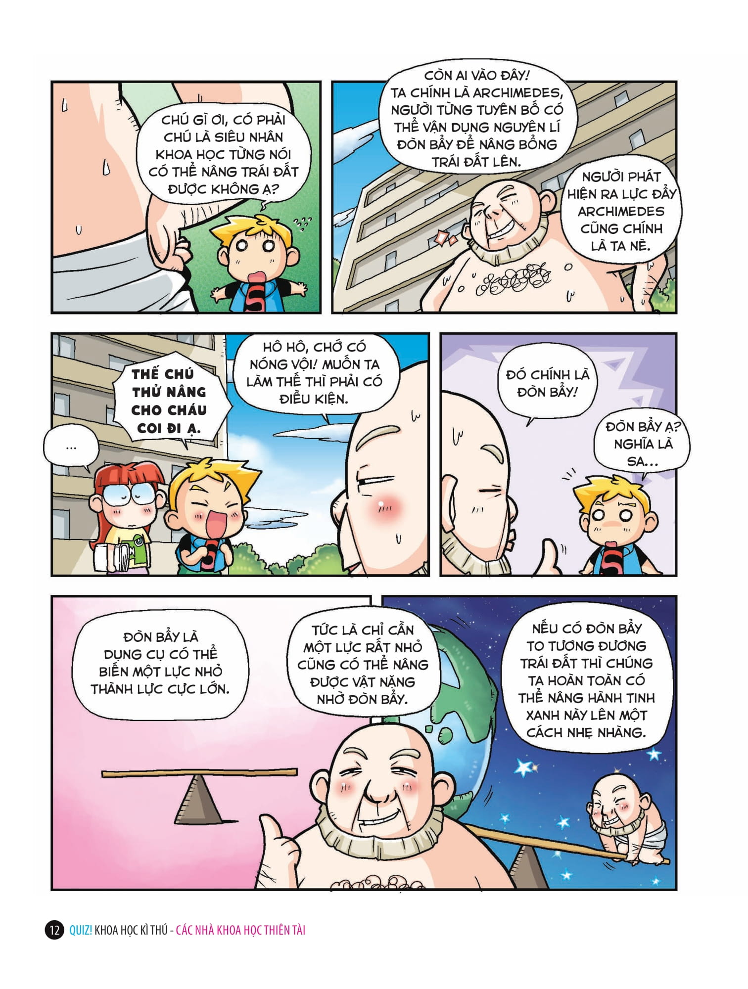 quiz! khoa học kì thú - các nhà khoa học thiên tài