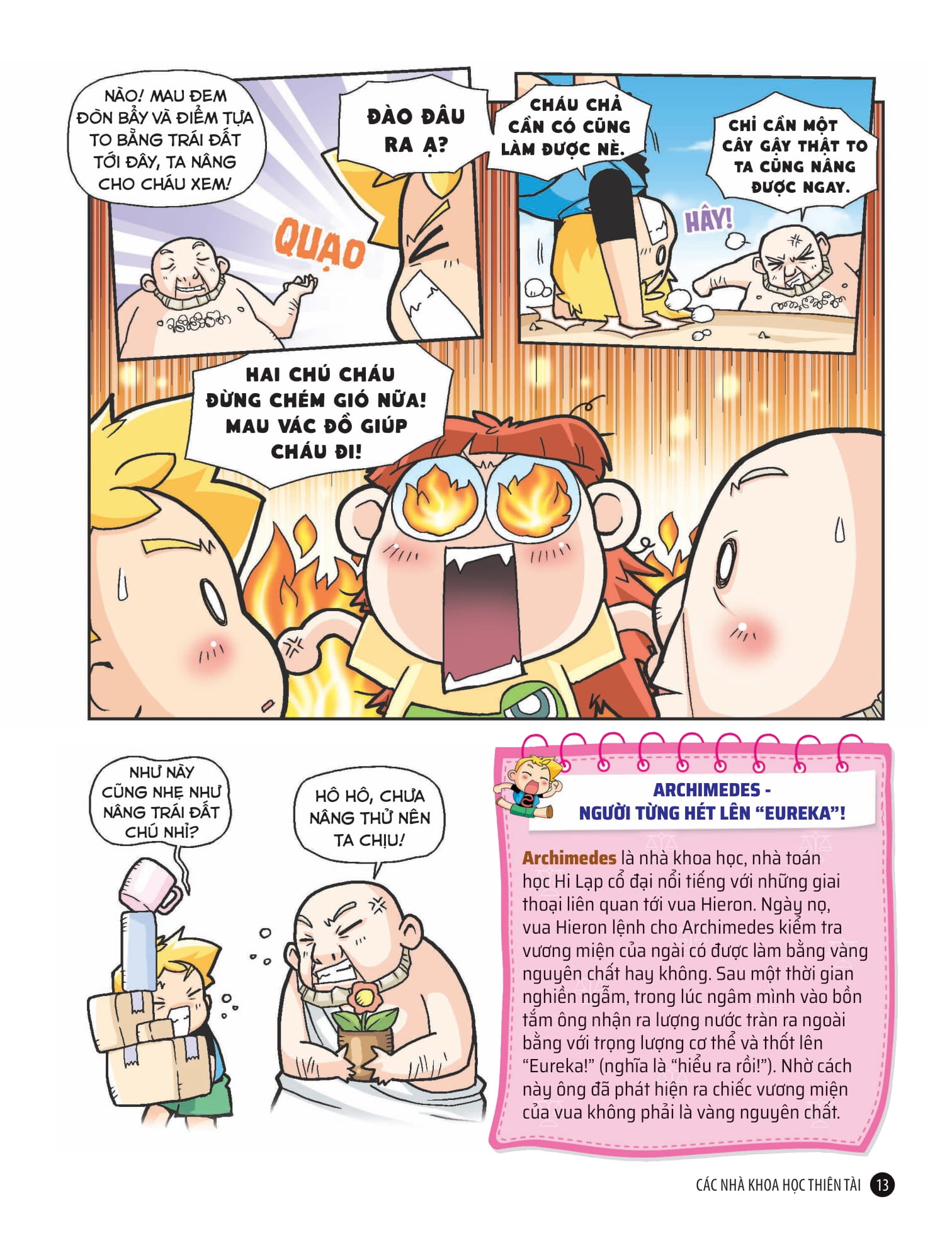 quiz! khoa học kì thú - các nhà khoa học thiên tài