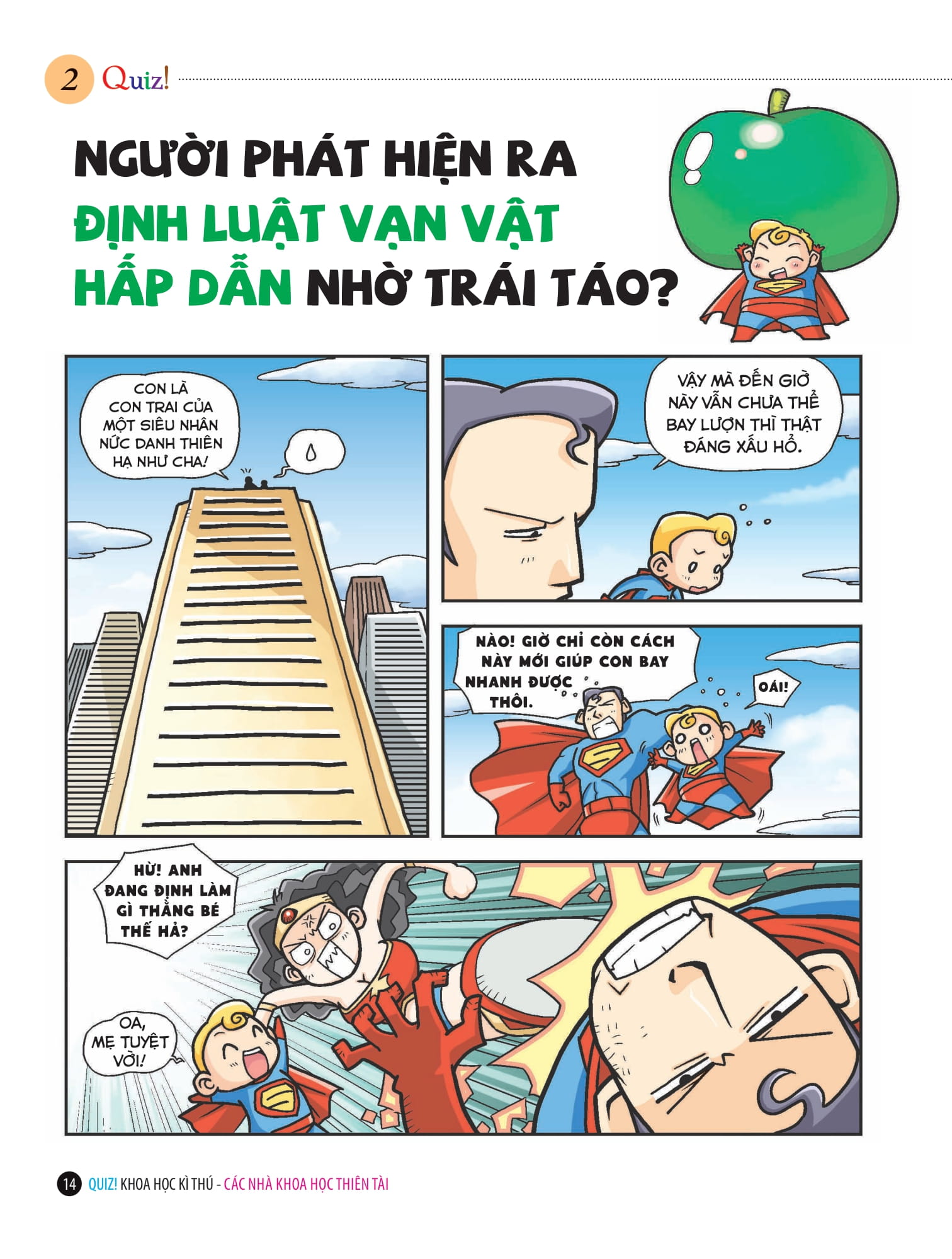 quiz! khoa học kì thú - các nhà khoa học thiên tài