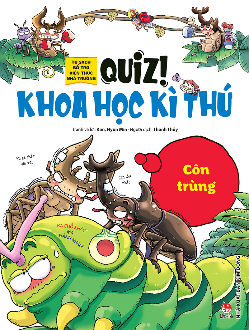 quiz! khoa học kì thú - côn trùng (tái bản 2020)