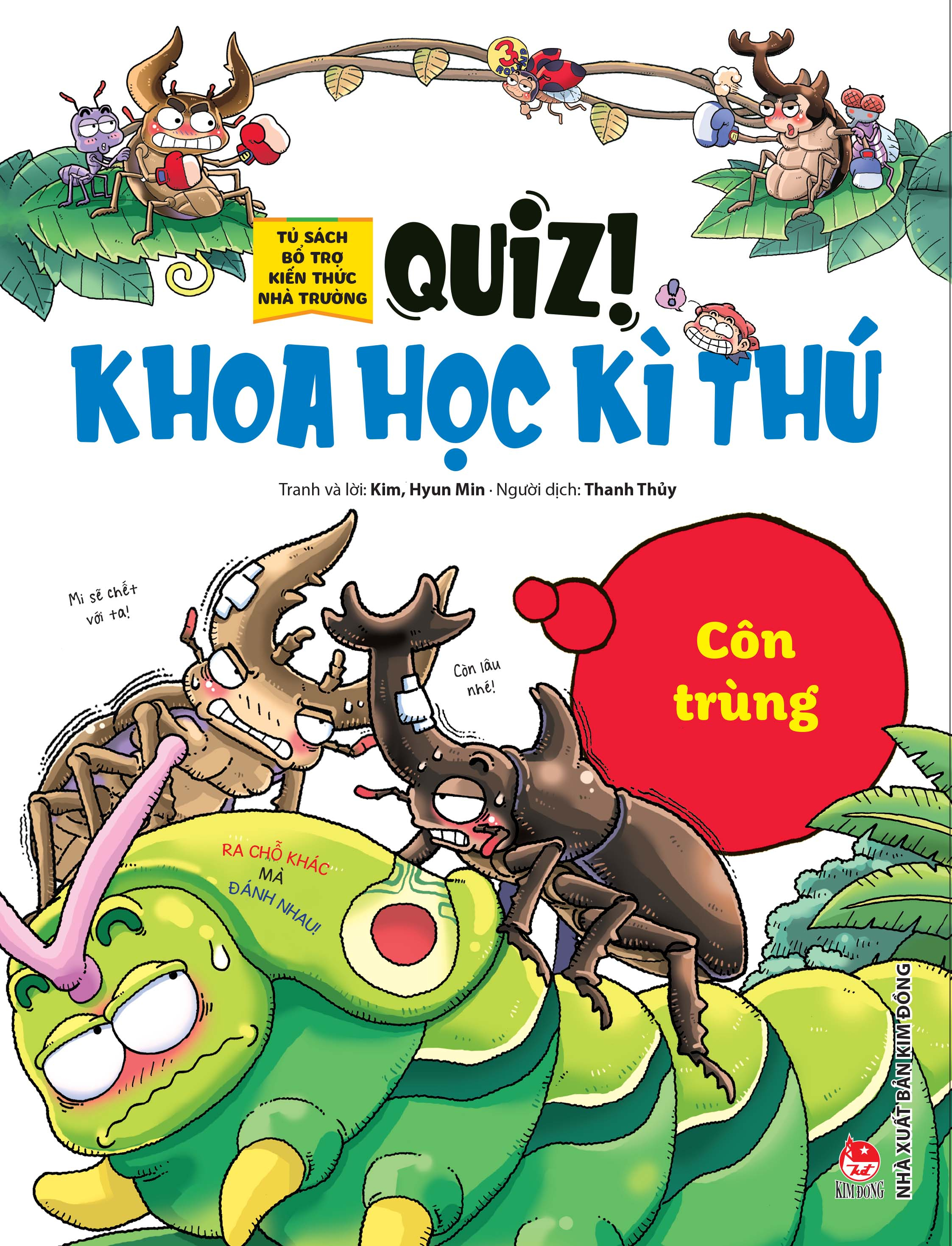 quiz! khoa học kì thú - côn trùng (tái bản 2024)