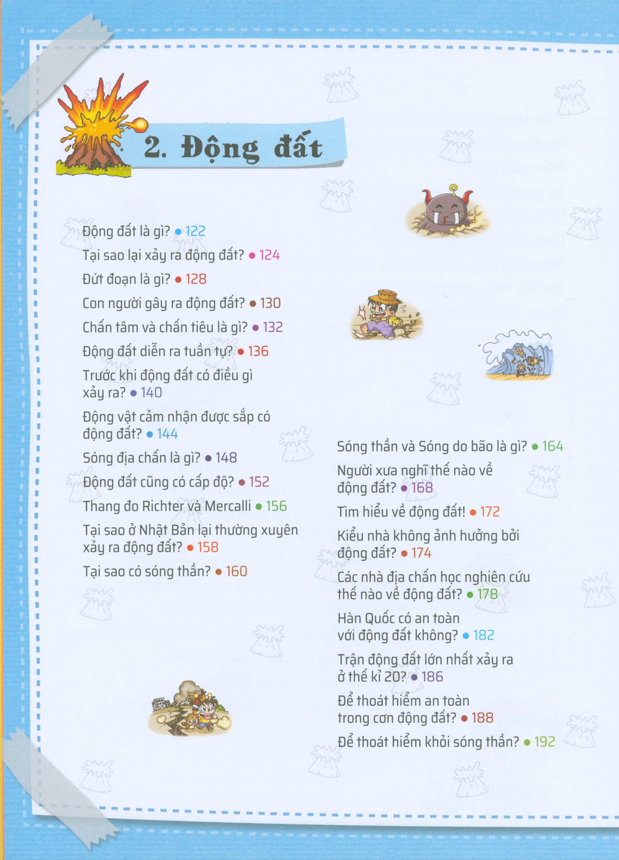 Quiz! Khoa Học Kì Thú - Động Đất Núi Lửa (Tái Bản 2020)