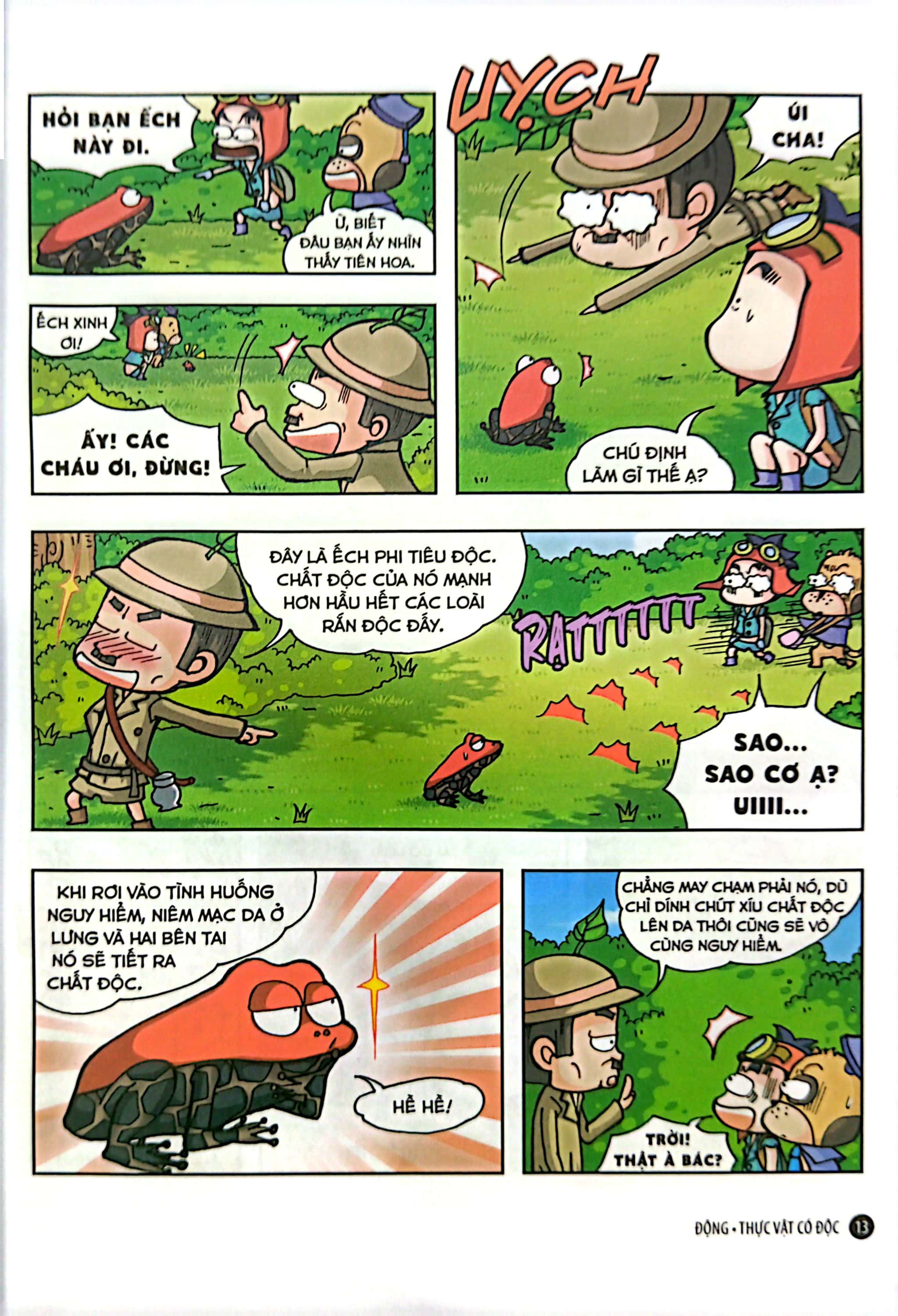 quiz! khoa học kì thú - động thực vật độc và quý hiếm