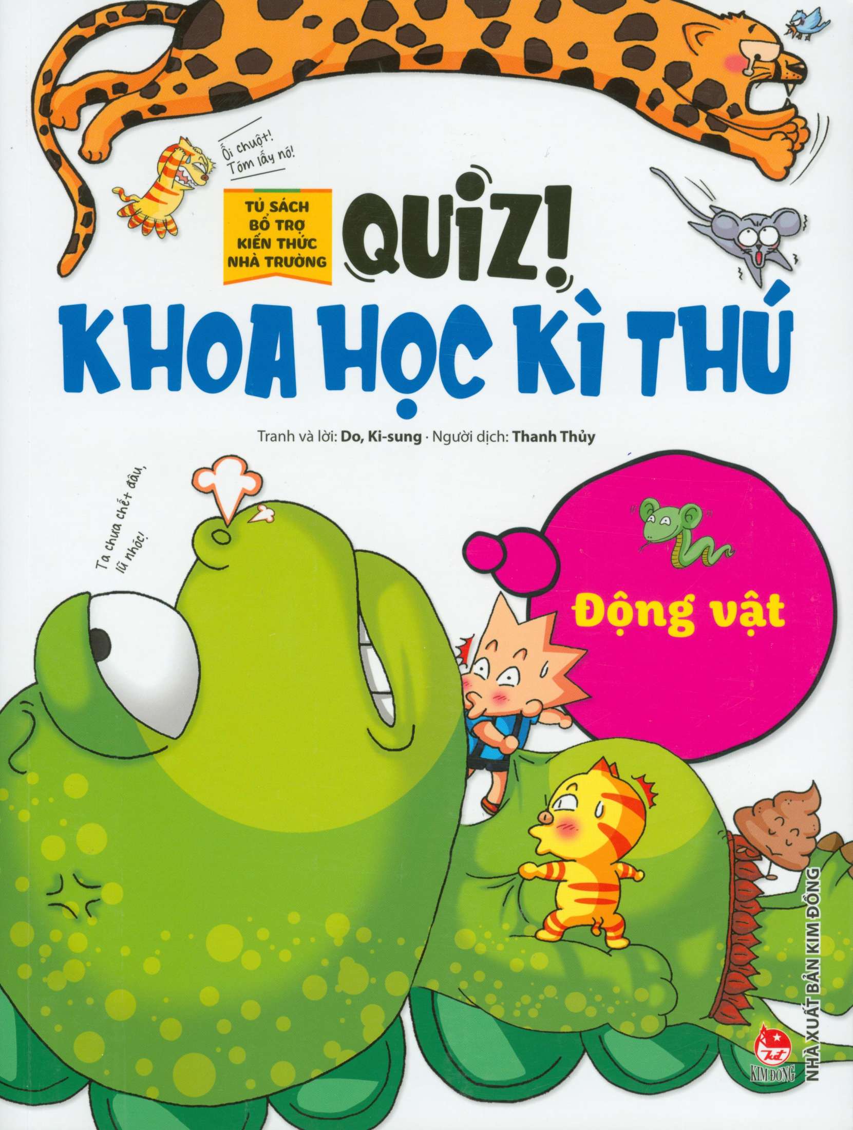 quiz! khoa học kì thú - động vật (tái bản 2020)