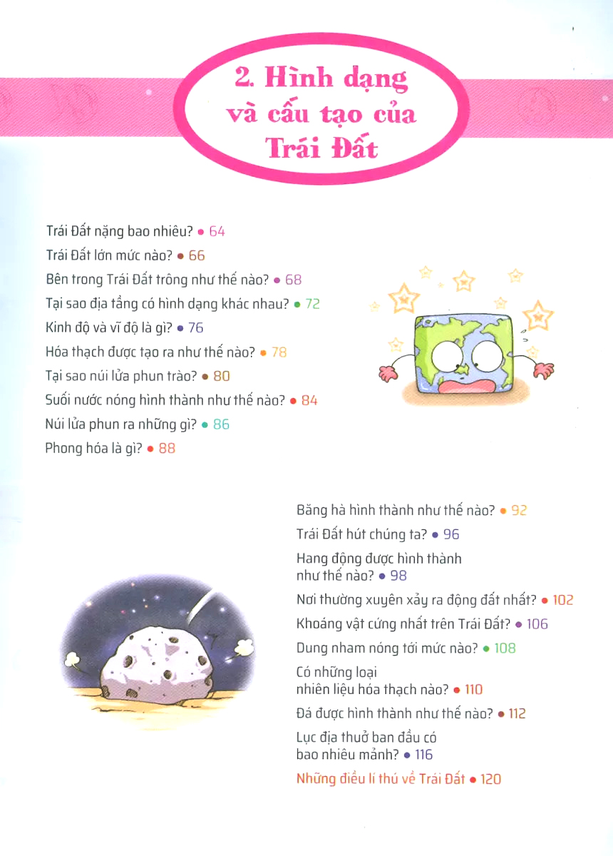 quiz! khoa học kì thú - khám phá trái đất (tái bản 2024)