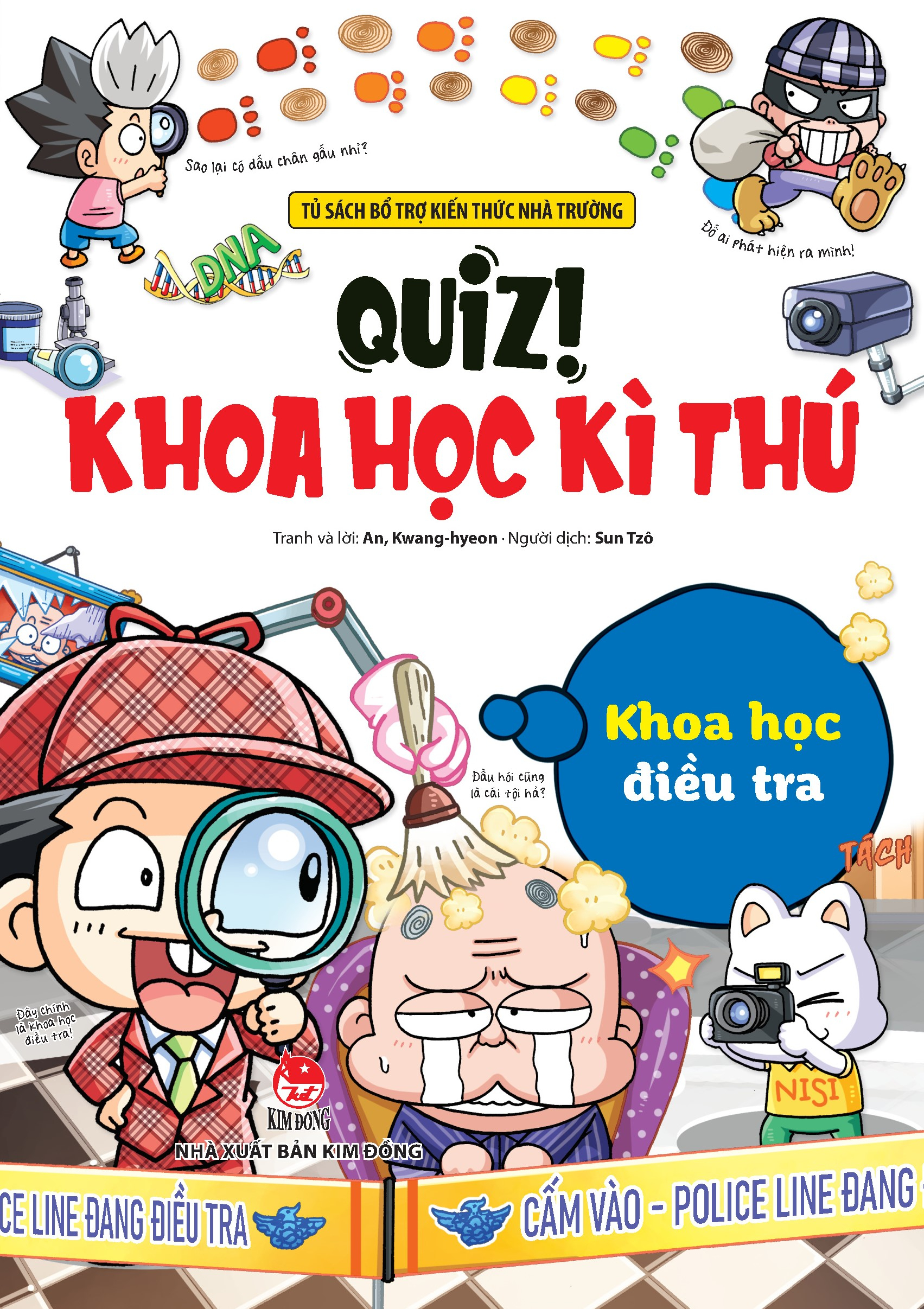 quiz! khoa học kì thú - khoa học điều tra