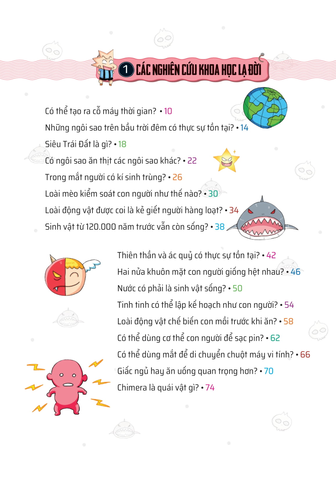 quiz! khoa học kì thú - khoa học lạ đời